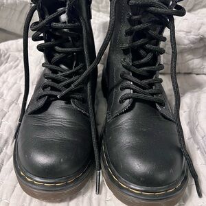 Dr. Martens Black Leather Boots